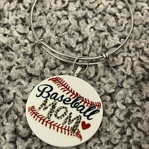 Baseball Mom bracelet with Heart
